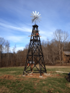 Blowing in the breeze!